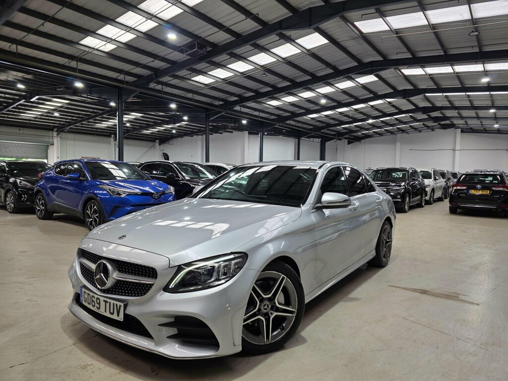 Mercedes-Benz C Class 1.5 C200 Mhev Eq Boost Amg Line Premium G-tronic Silver