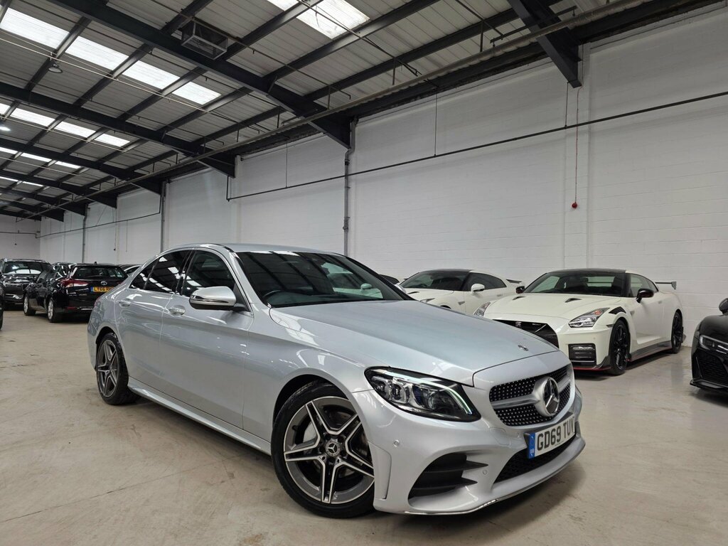 Mercedes-Benz C Class 1.5 C200 Mhev Eq Boost Amg Line Premium G-tronic GD69TUV Silver #2