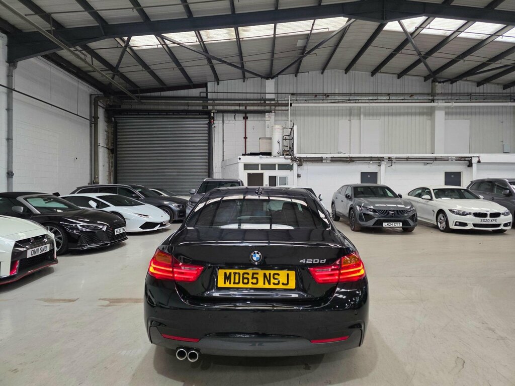 BMW 4 Series 2.0 420D M Sport Euro 6 Ss MD65NSJ Black #3