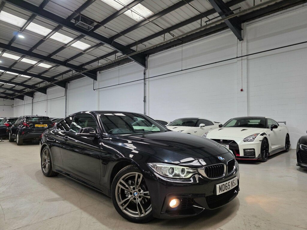 BMW 4 Series 2.0 420D M Sport Euro 6 Ss MD65NSJ Black #2
