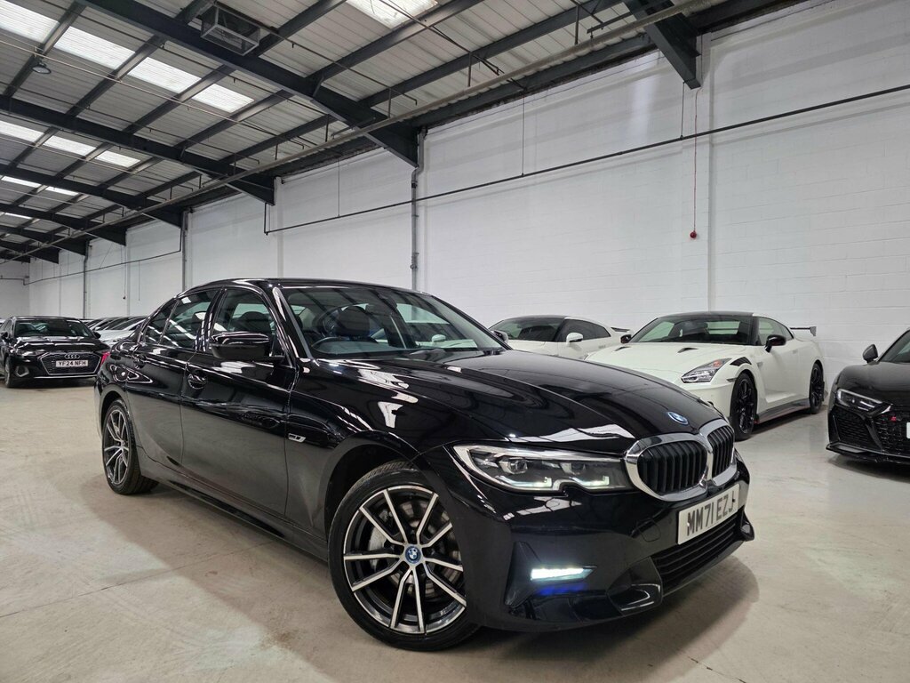 BMW 3 Series 2.0 330E 12Kwh Sport Pro Euro 6 Ss MM71EZJ Black #2
