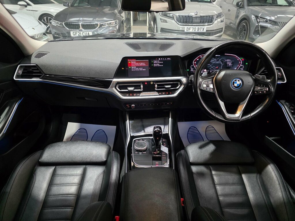 BMW 3 Series 2.0 330E 12Kwh Sport Pro Euro 6 Ss MM71EZJ Black #4
