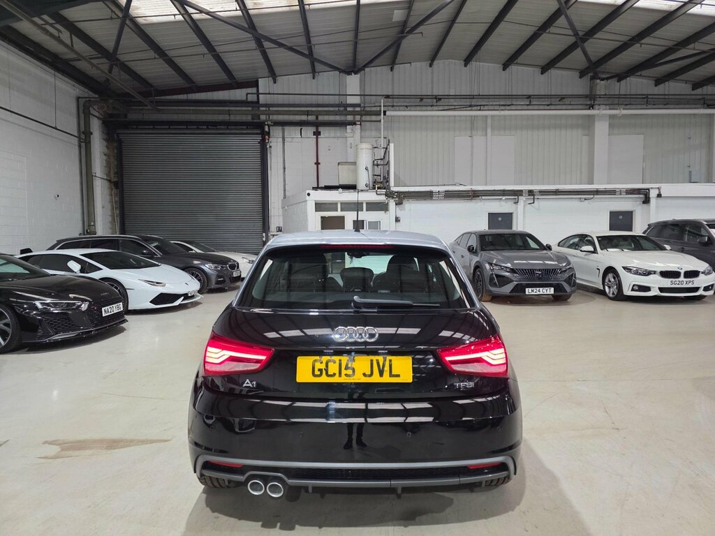 Audi A1 1.4 Tfsi S Line Sportback S Tronic Euro 6 Ss GC15JVL Black #4