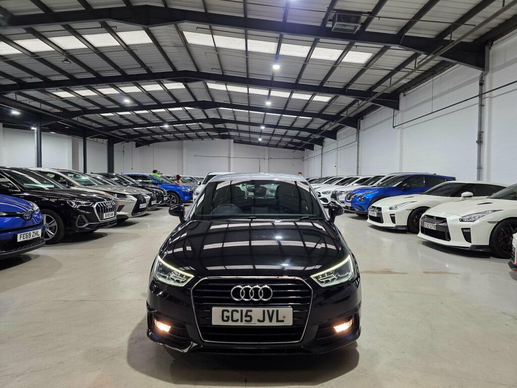 Audi A1 1.4 Tfsi S Line Sportback S Tronic Euro 6 Ss GC15JVL Black #2