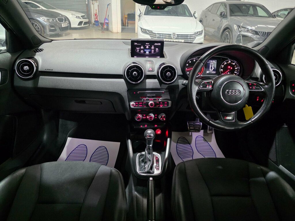 Audi A1 1.4 Tfsi S Line Sportback S Tronic Euro 6 Ss GC15JVL Black #5