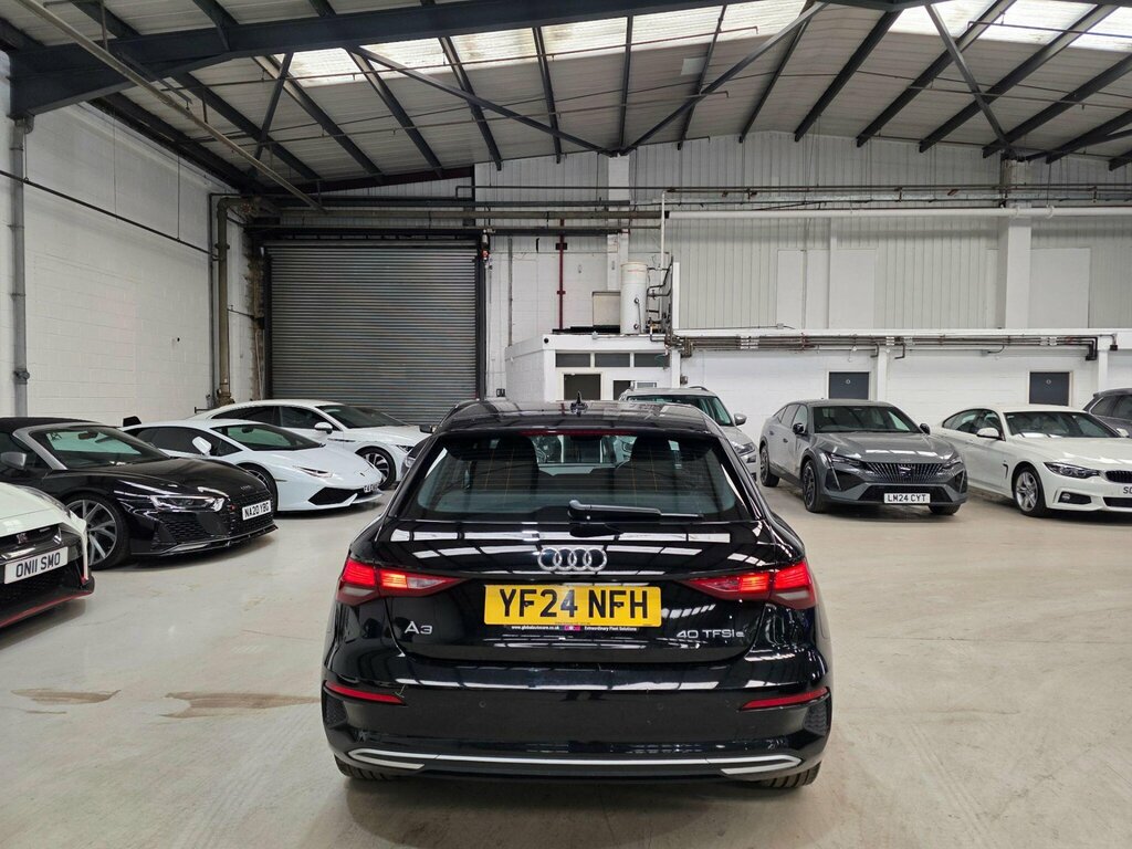 Audi A3 1.4 Tfsie 40 Sport Sportback S Tronic Euro 6 Ss YF24NFH Black #4