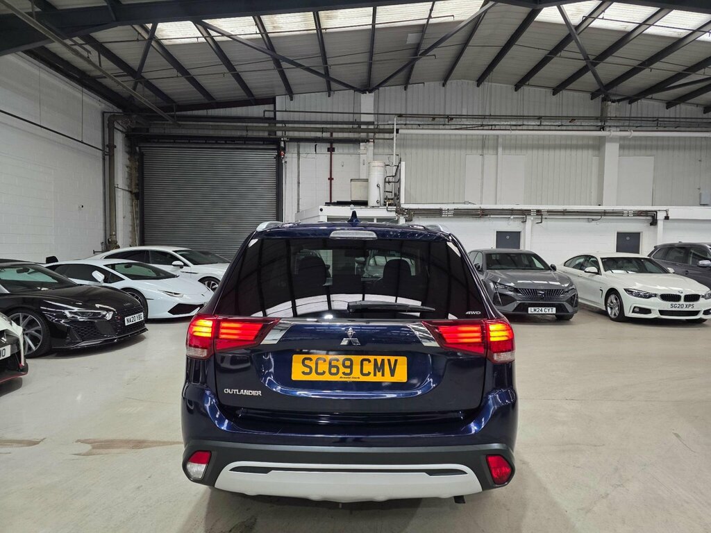 Mitsubishi Outlander 2.0 Mivec Design Cvt 4Wd Euro 6 Ss SC69CMV Blue #4