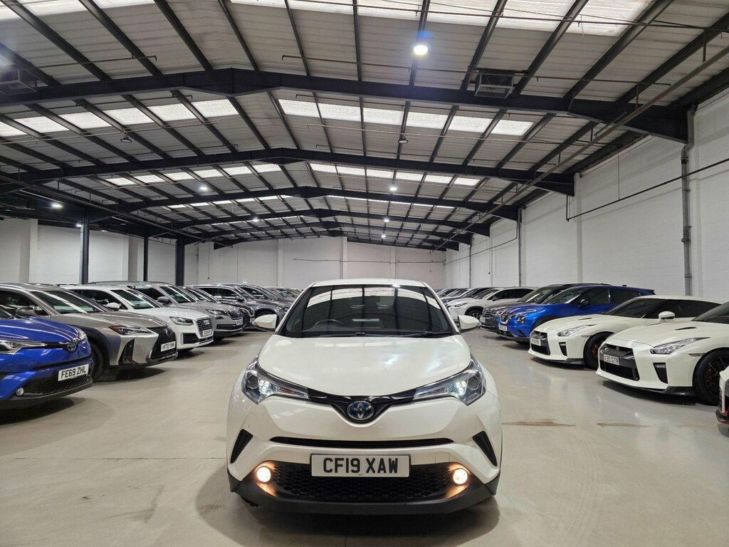 Toyota C-Hr 1.8 Vvt-h Excel Cvt Euro 6 Ss CF19XAW White #2