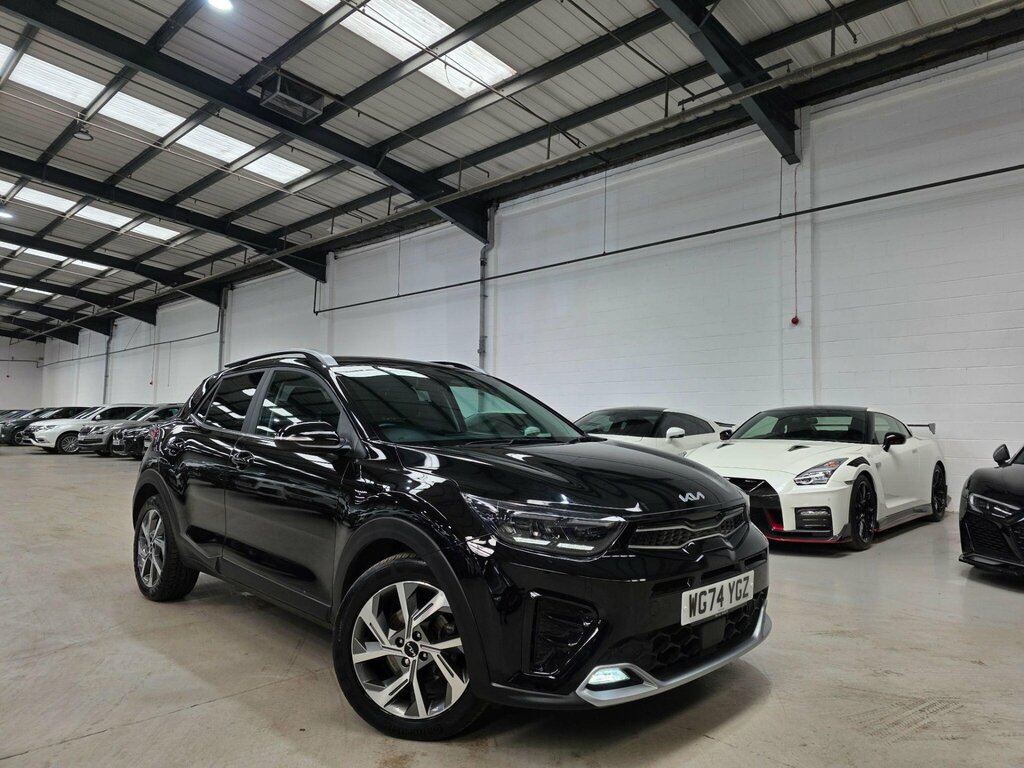 Kia Stonic 1.0 T-gdi Mhev Gt-line S Dct Euro 6 Ss WG74YGZ Black #2