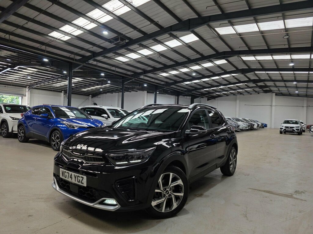 Kia Stonic 1.0 T-gdi Mhev Gt-line S Dct Euro 6 Ss WG74YGZ Black