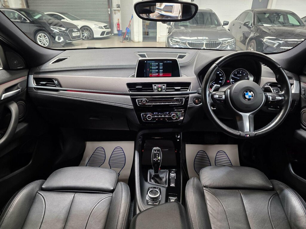 BMW X2 2.0 20D M Sport X Xdrive Euro 6 Ss PE68NNX Black #4