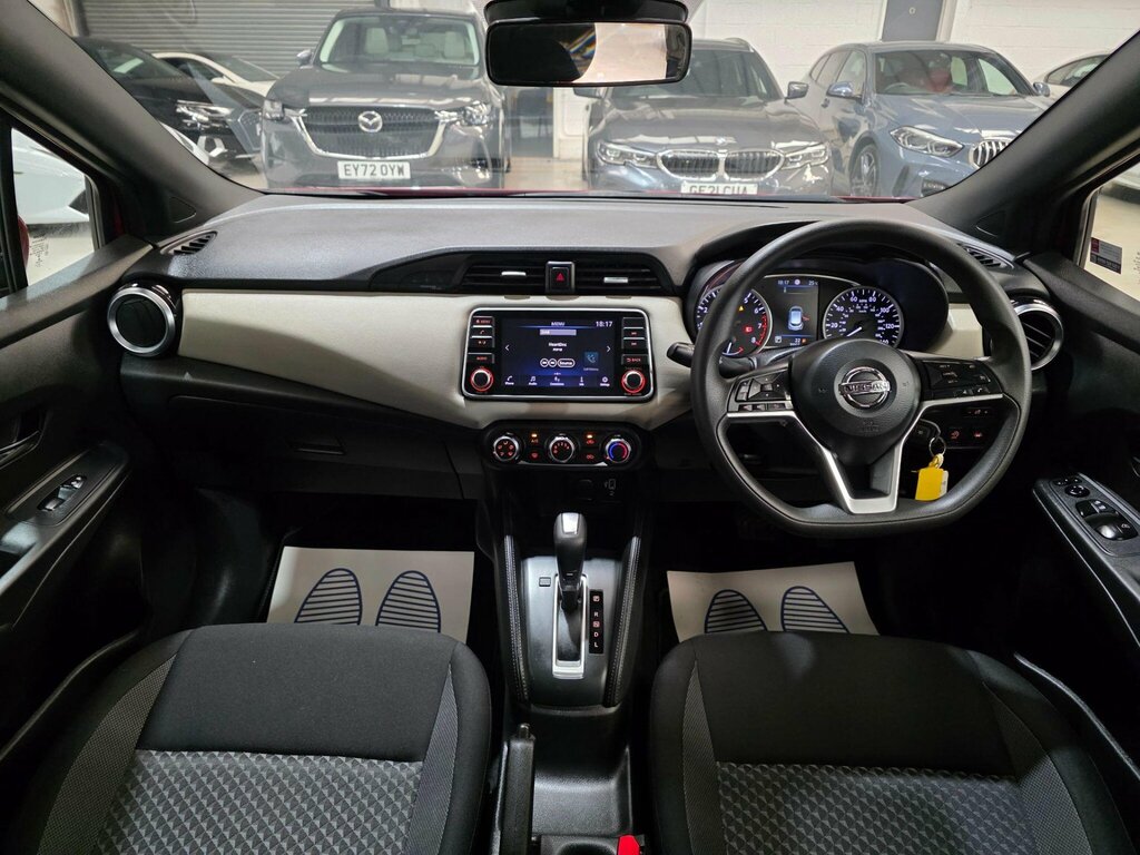 Nissan Micra 1.0 Ig-t Acenta Xtron Euro 6 Ss DE71XFM Red #3