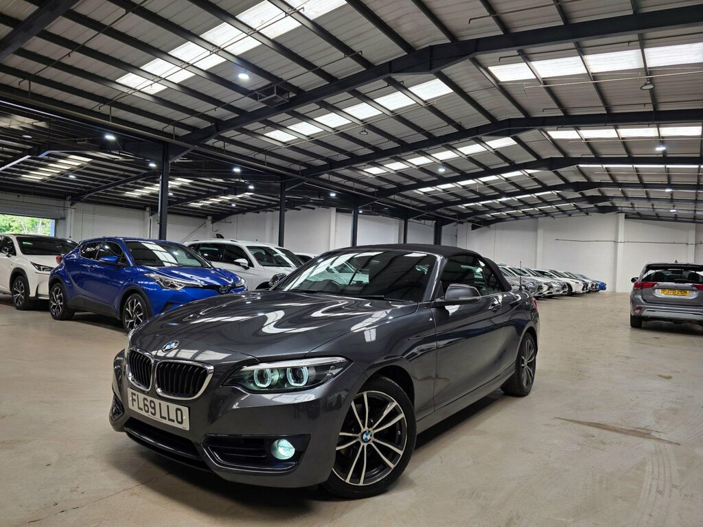 BMW 2 Series 1.5 218I Gpf Sport Euro 6 Ss FL69LLO Grey #3