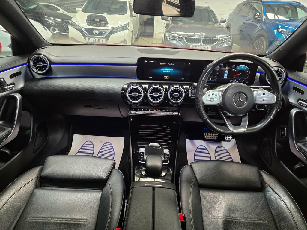 Mercedes-Benz CLA Class 2.0 Cla220 Amg Line Premium Plus Coupe 7G-dct Eu GJ69GWF Red #4