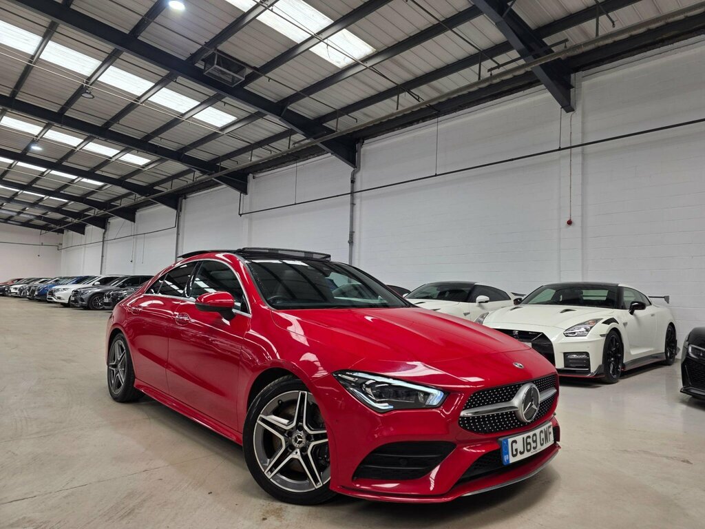 Mercedes-Benz CLA Class 2.0 Cla220 Amg Line Premium Plus Coupe 7G-dct Eu GJ69GWF Red #2