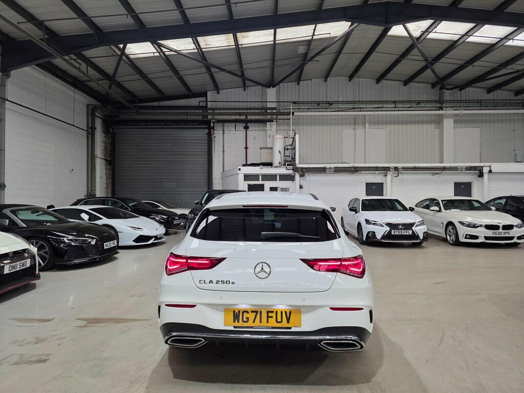 Mercedes-Benz CLA Class 1.3 Cla250e 15.6Kwh Amg Line Premium Shooting Br WG71FUV White #3