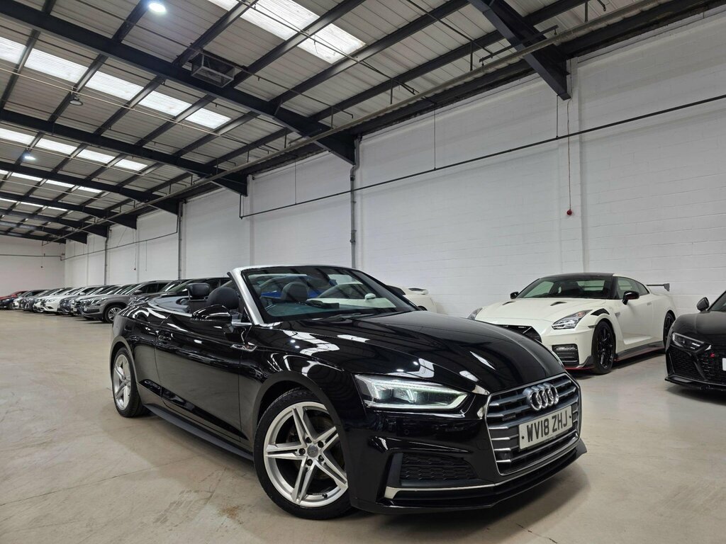 Audi A5 2.0 Tfsi S Line Euro 6 Ss WV18ZHJ Black #2