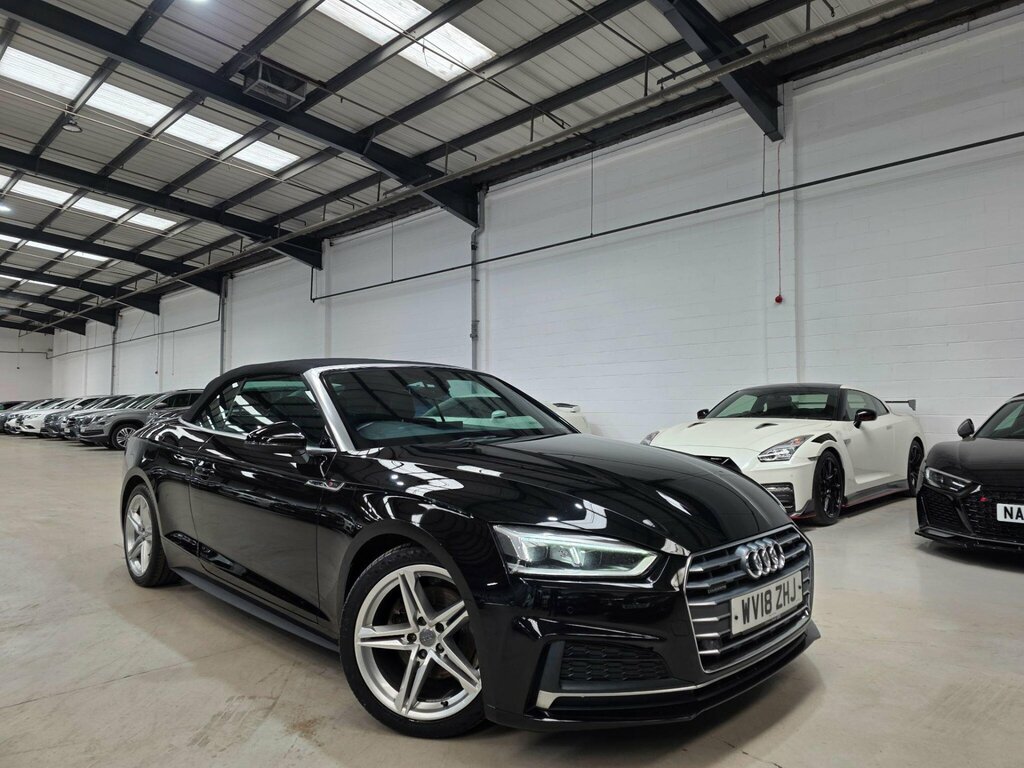 Audi A5 2.0 Tfsi S Line Euro 6 Ss WV18ZHJ Black #5