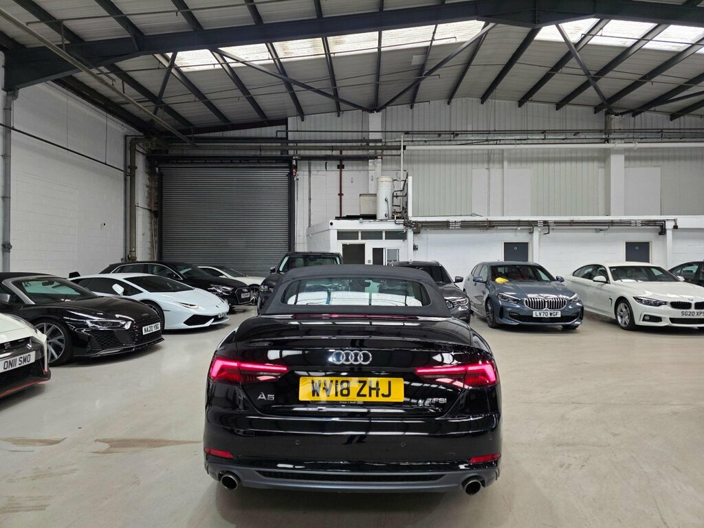 Audi A5 2.0 Tfsi S Line Euro 6 Ss WV18ZHJ Black #6