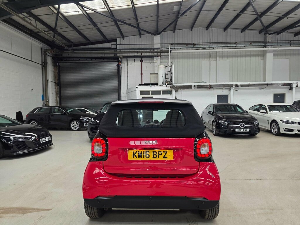 Smart Fortwo Cabrio 0.9T Prime Cabriolet Twinamic Euro 6 Ss Red #4