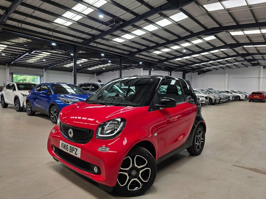 Smart Fortwo Cabrio 0.9T Prime Cabriolet Twinamic Euro 6 Ss Red
