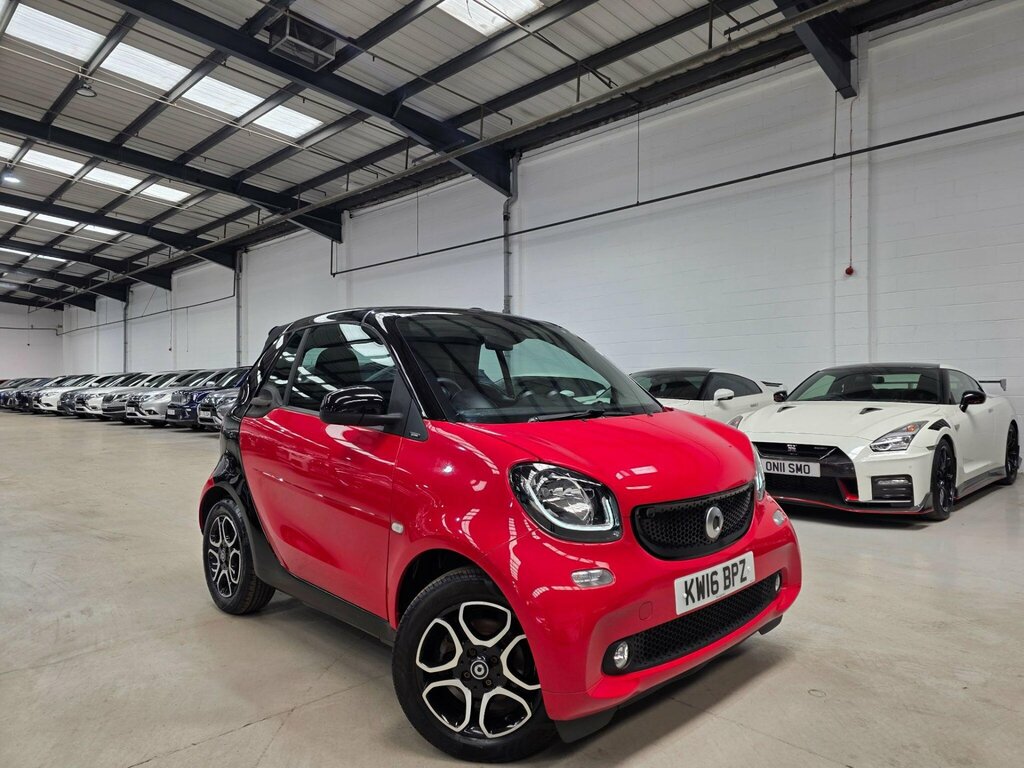 Smart Fortwo Cabrio 0.9T Prime Cabriolet Twinamic Euro 6 Ss Red #3