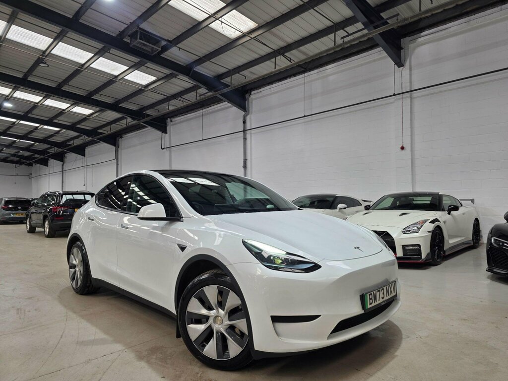 Tesla Model Y Auto Rwd 5dr BW73NXV White #3