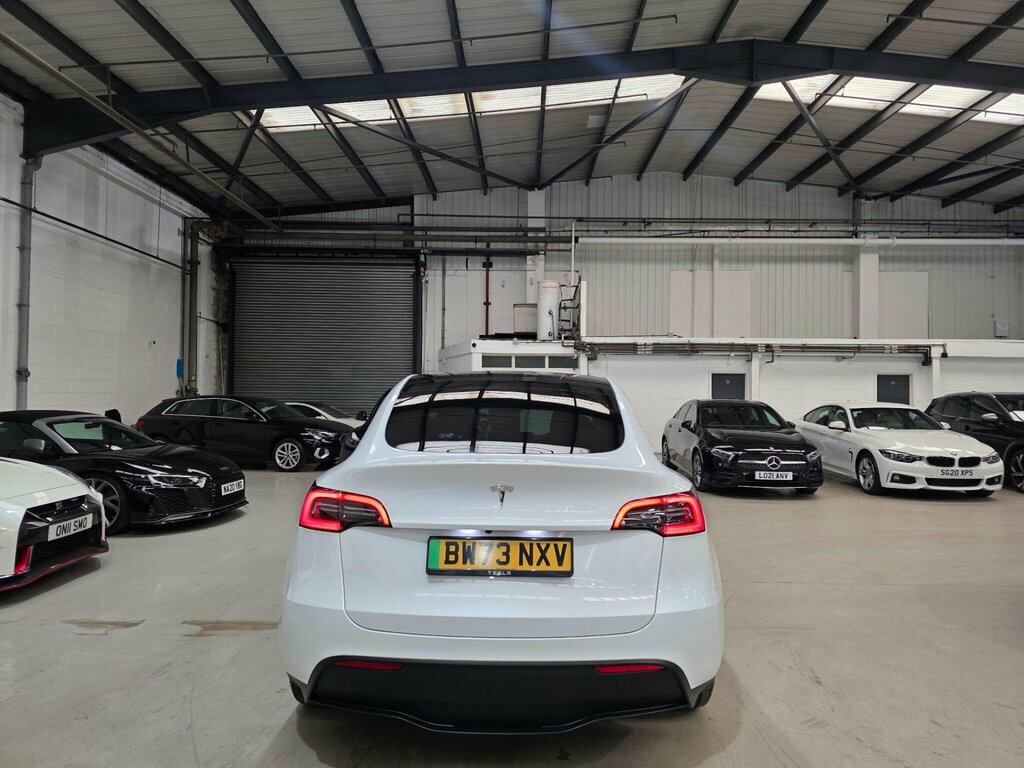 Tesla Model Y Auto Rwd 5dr BW73NXV White #4