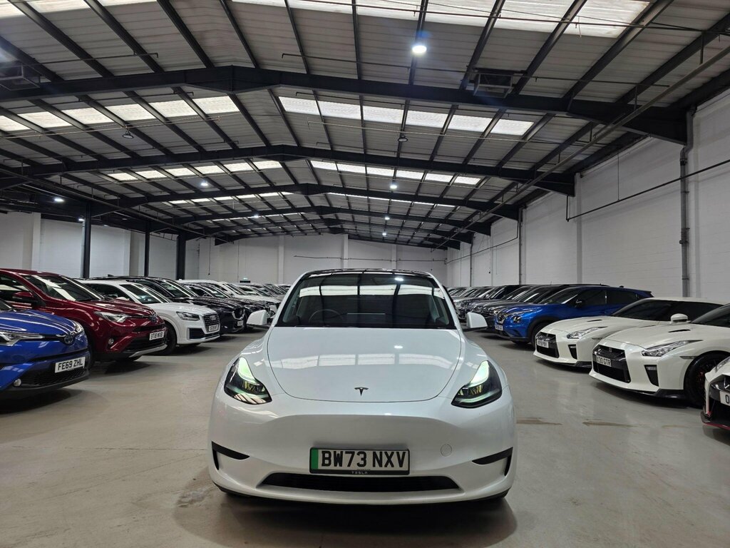 Tesla Model Y Auto Rwd 5dr BW73NXV White #2