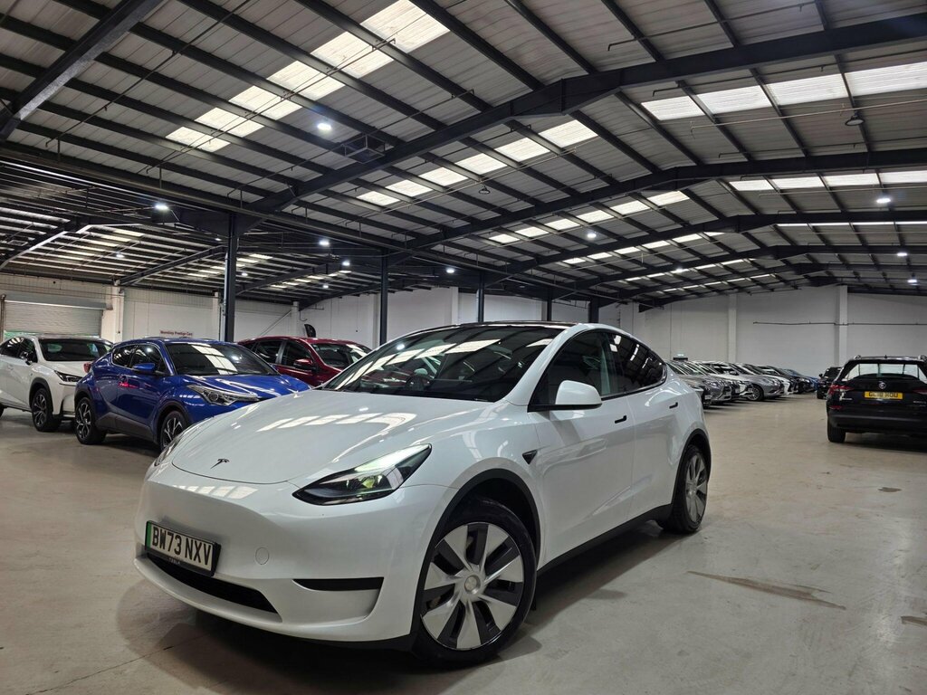 Tesla Model Y Auto Rwd 5dr BW73NXV White