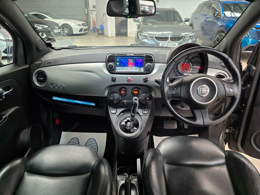 Fiat 500 0.9 Twinair Plus Hatchback Dualogic Eur Grey #4
