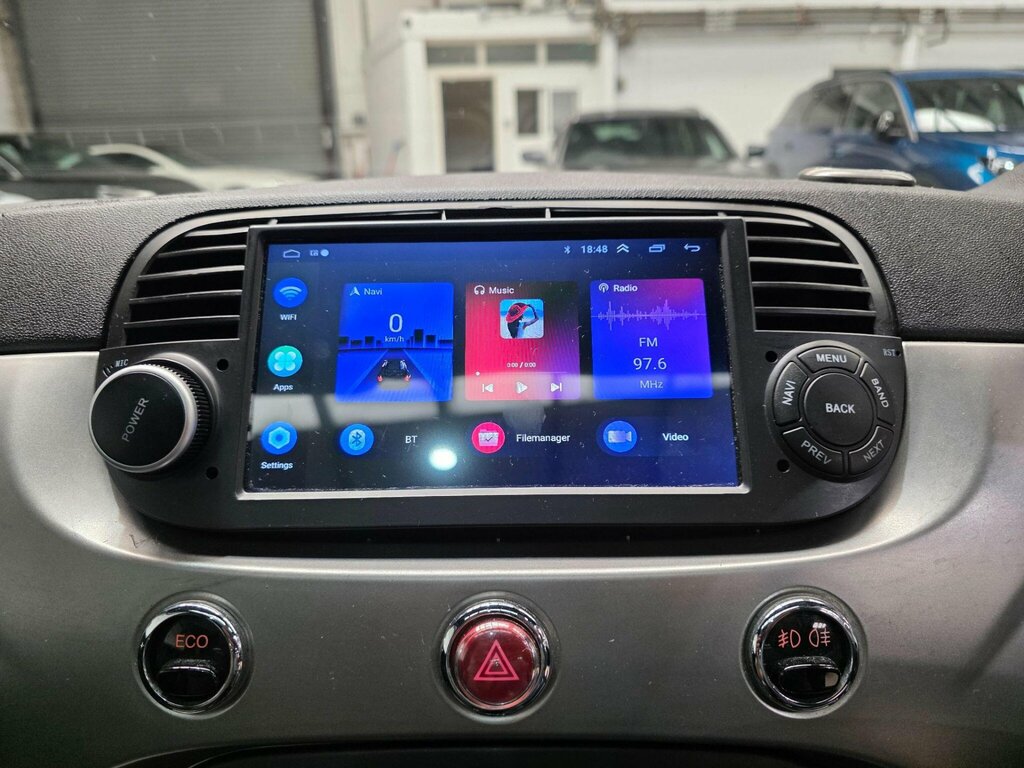 Fiat 500 Lounge White #7