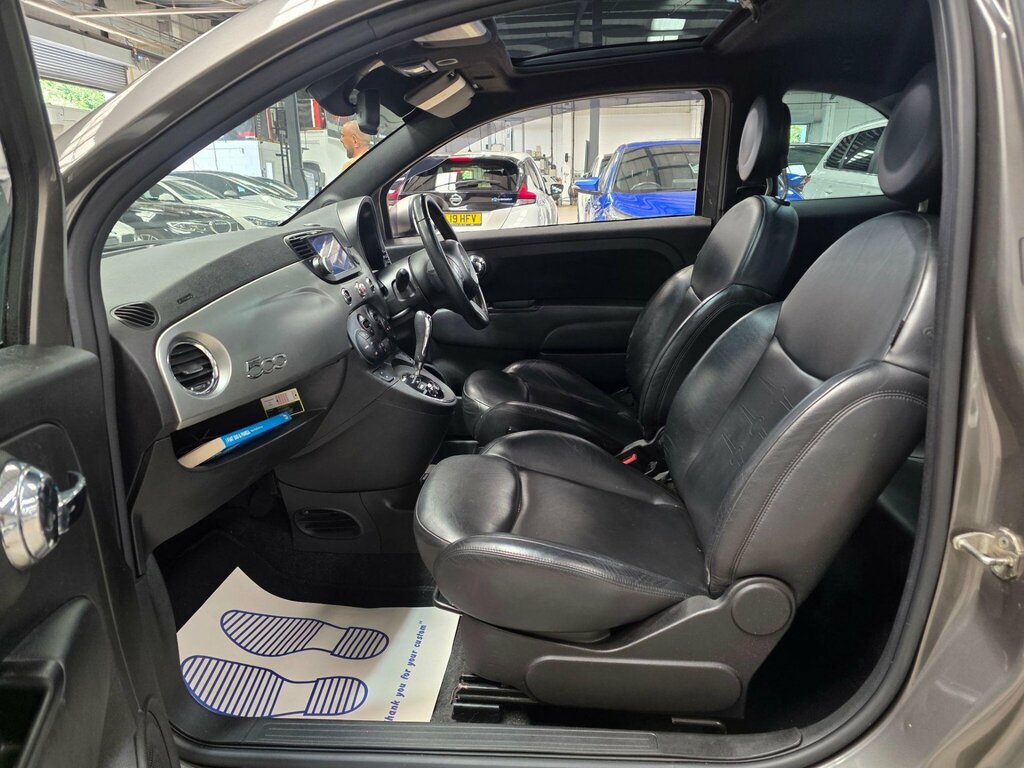 Fiat 500 Lounge White #19