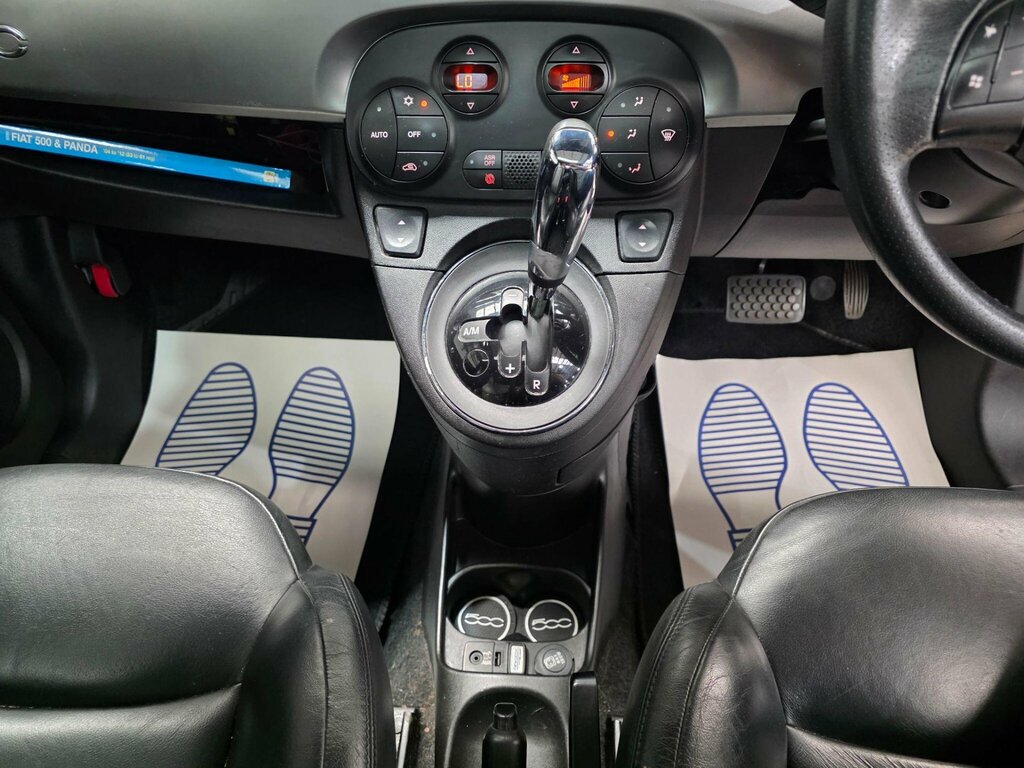 Fiat 500 Lounge White #9