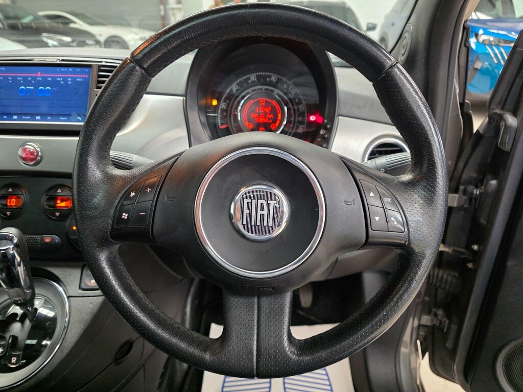 Fiat 500 Lounge White #13
