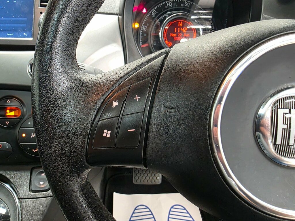 Fiat 500 Lounge White #15