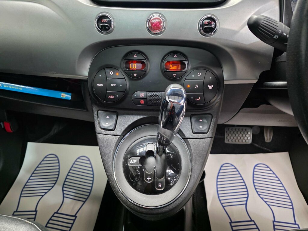 Fiat 500 Lounge White #8