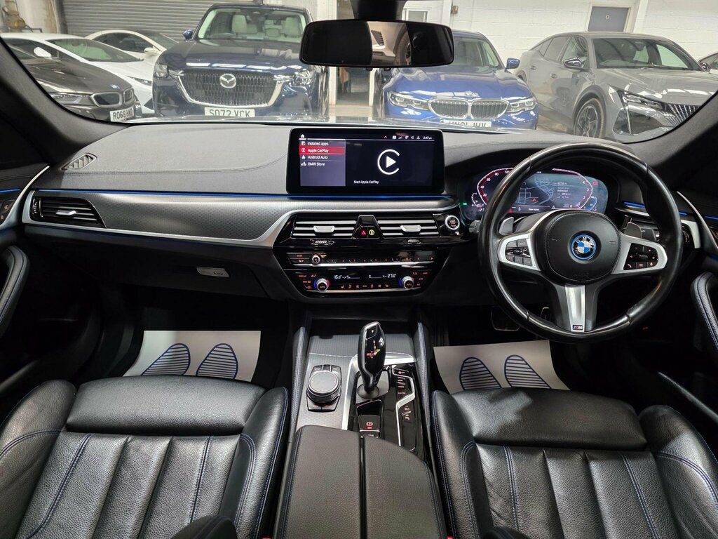 BMW 5 Series 2.0 530E 12Kwh M Sport Steptronic Euro 6 Ss Grey #4