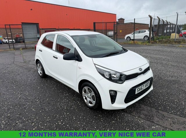 Kia Picanto 1.0 1 Hatchback Euro 6 66 Bhp White