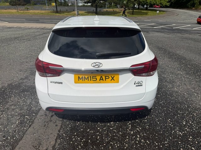 Hyundai I40 1.7 Crdi Blue Drive Se Nav Tourer Manua White #6
