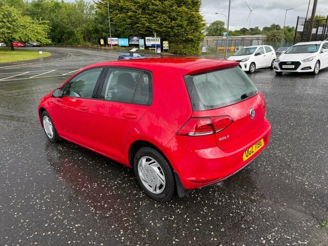 Volkswagen Golf 1.6 Tdi Bluemotion Tech S Hatchback Man OGZ7198 Red #5