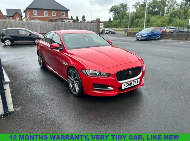 Jaguar XE 2.0D R-sport Saloon Euro 6 S S Red