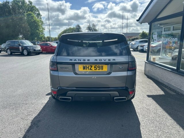 Land Rover Range Rover Sport 3.0 Sd V6 Hse Dynamic Suv 4Wd Euro WHZ5911 Silver #6