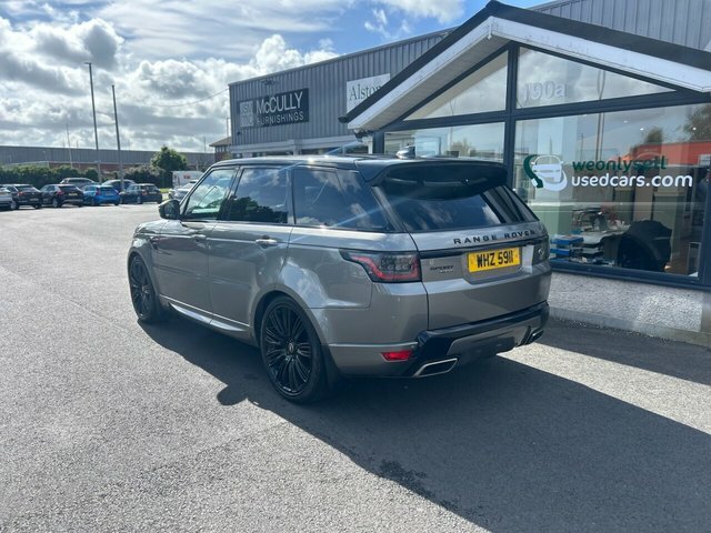 Land Rover Range Rover Sport 3.0 Sd V6 Hse Dynamic Suv 4Wd Euro WHZ5911 Silver #5