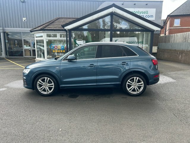 Audi Q3 2.0 Tdi S Line White #4