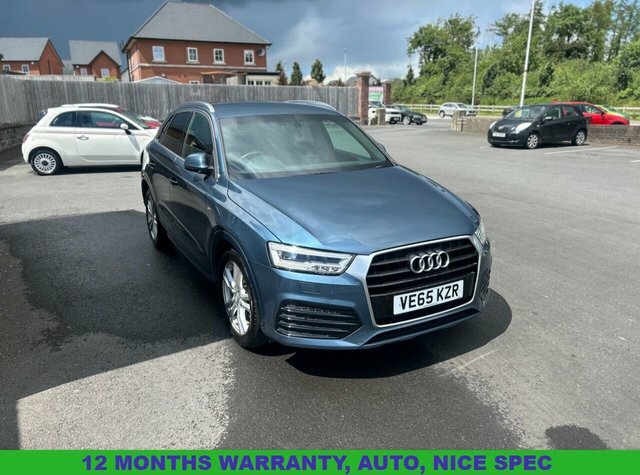 Audi Q3 2.0 Tdi S Line White #1