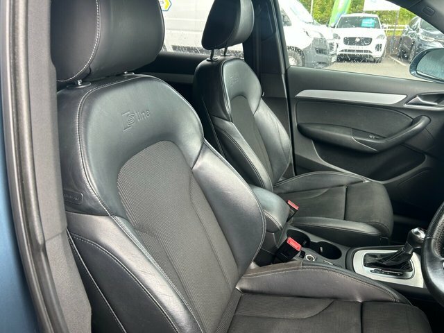 Audi Q3 2.0 Tdi S Line White #10