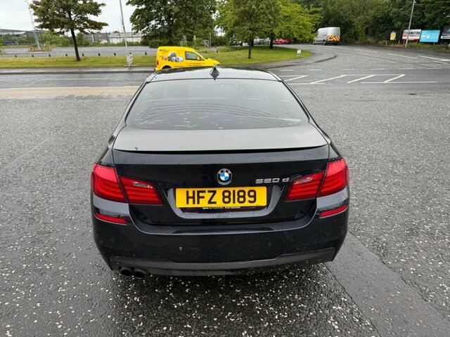 BMW 5 Series 2.0 520D M Sport Saloon Steptronic Euro Black #6