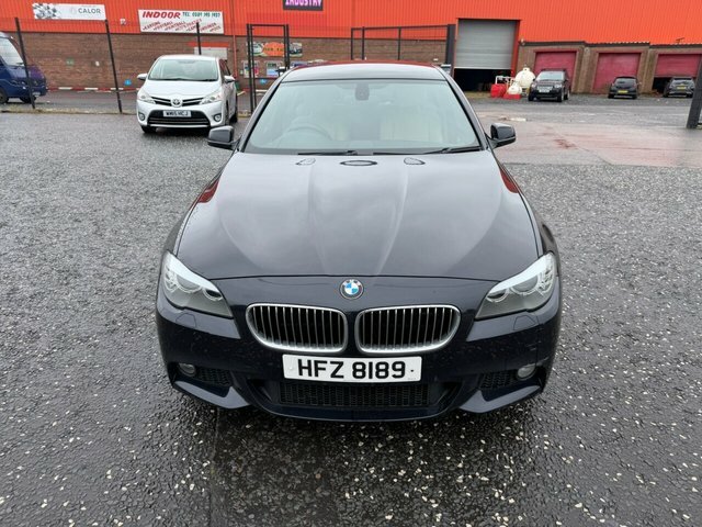 BMW 5 Series 2.0 520D M Sport Saloon Steptronic Euro Black #2
