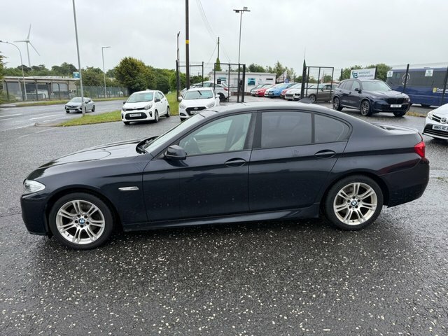 BMW 5 Series 2.0 520D M Sport Saloon Steptronic Euro Black #4